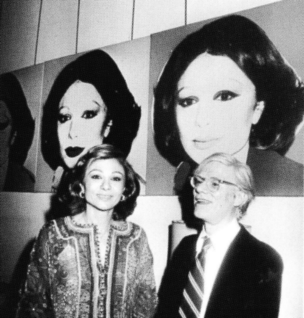 Farah Diba And Andy Warhol