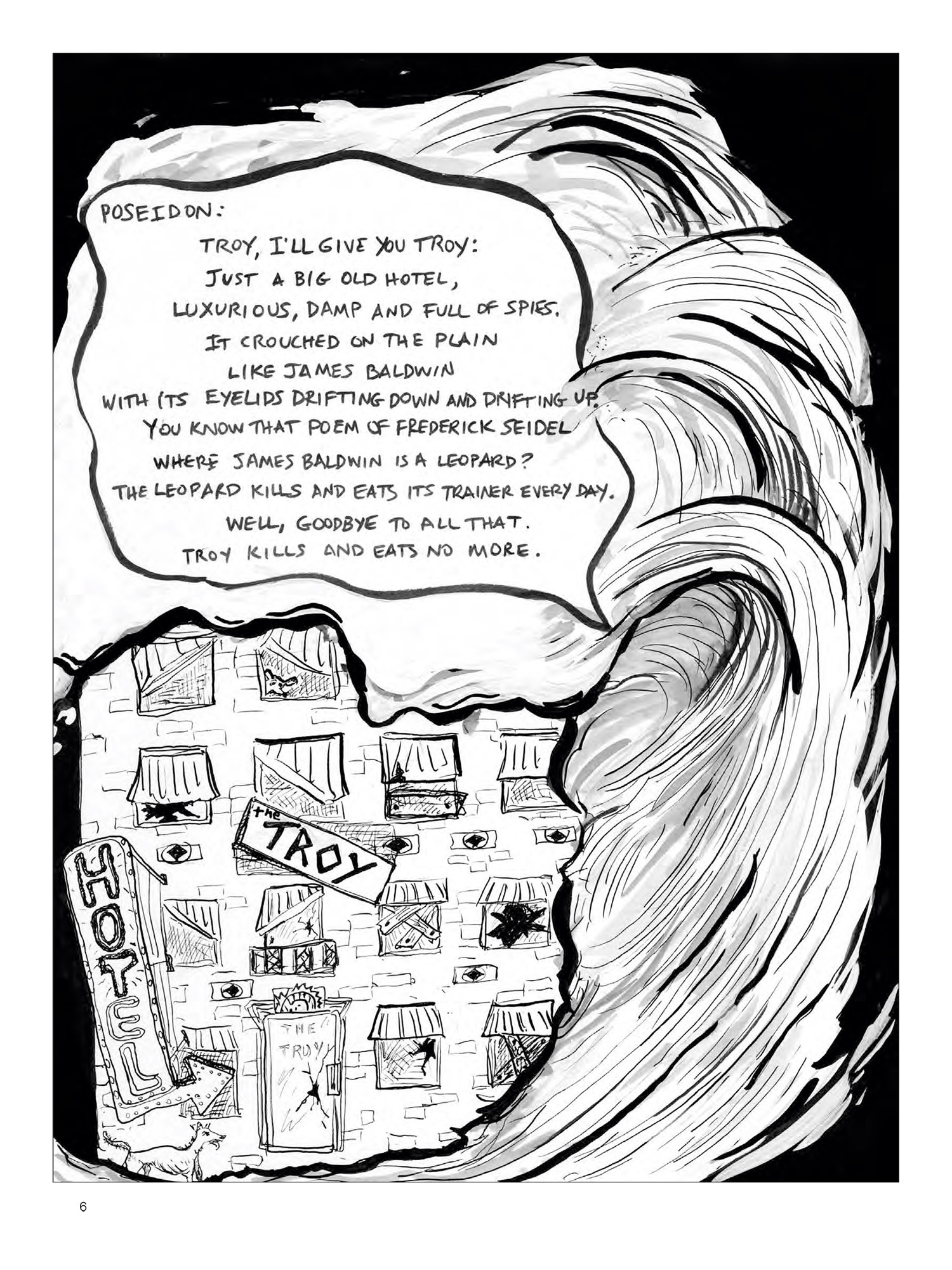 Carson Trojan Women Text MC Sm 6