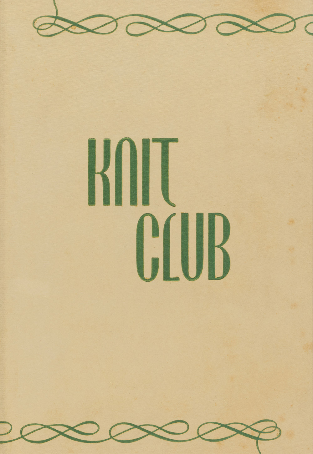 Knit Club 1