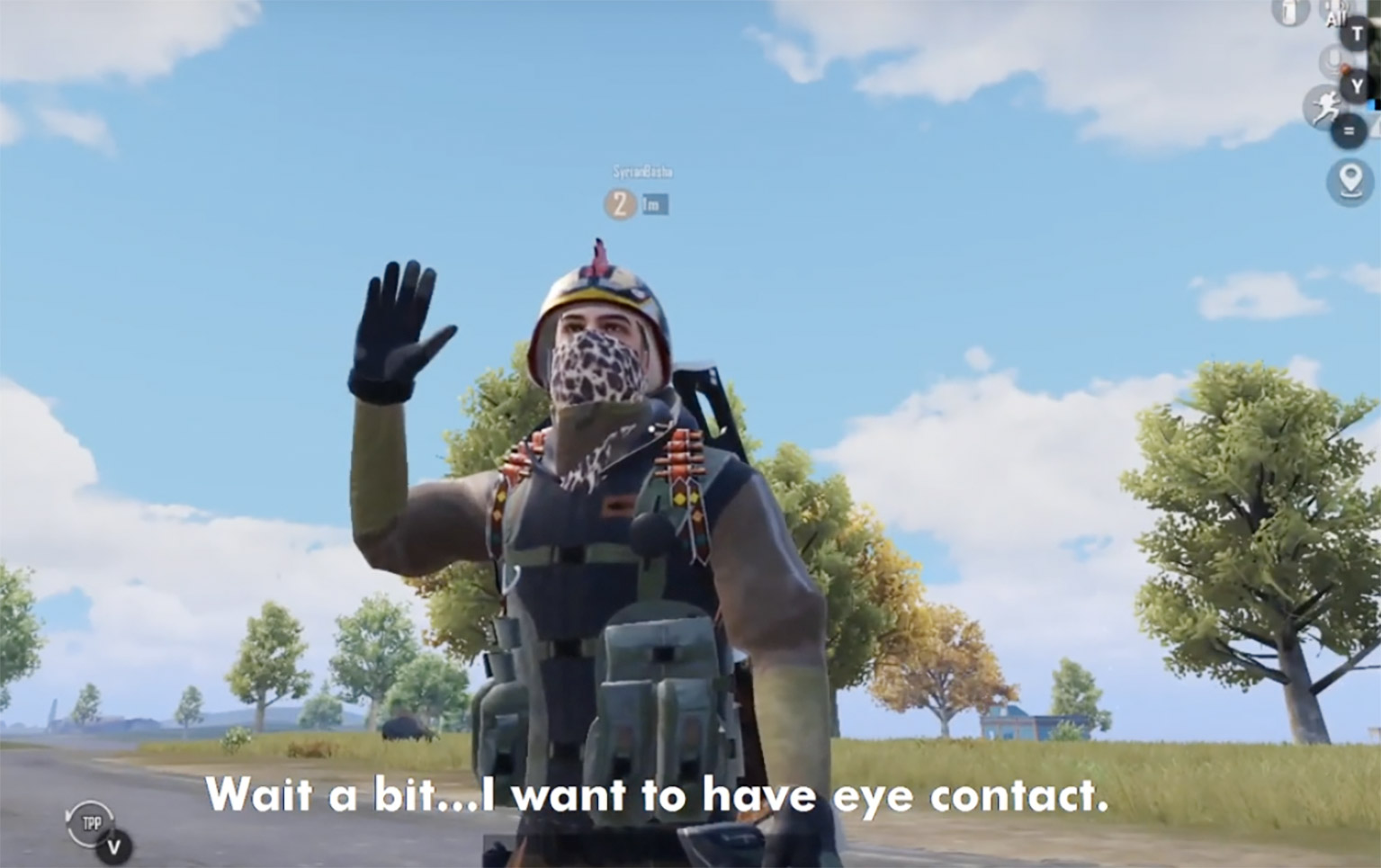 Becoming A Ghost. Meeting Moment